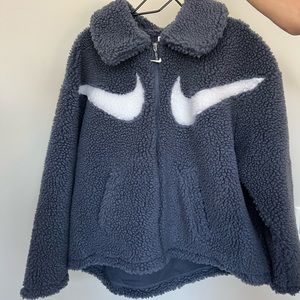 Nike Teddy oversized jacket, Brand new